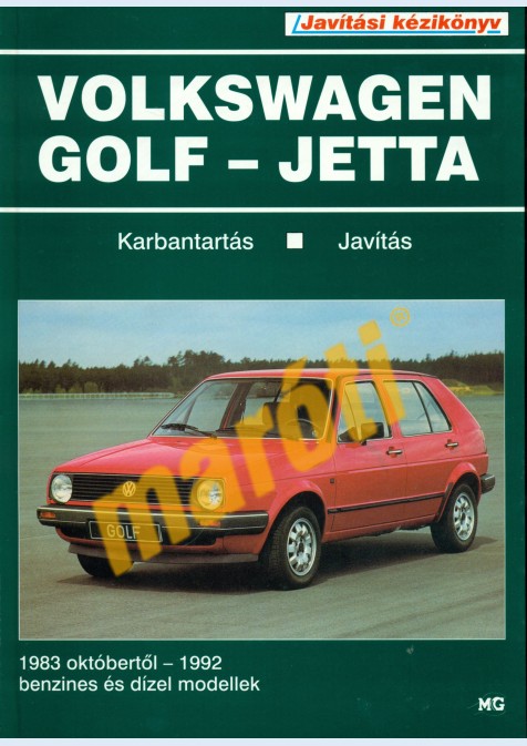 Volkswagen Golf - Jetta - Javtsi kziknyv